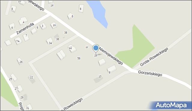 Starogard Gdański, Niemojewskiego Macieja, 1d, mapa Starogard Gdański