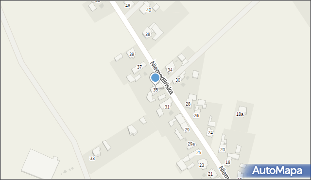 Strzeleczki, Niemodlińska, 35, mapa Strzeleczki