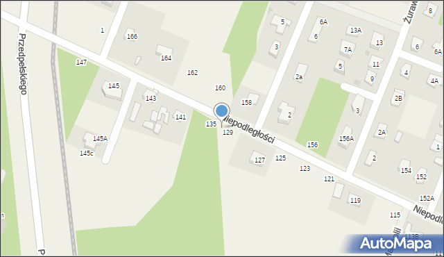 Wieliszew, Niepodległości, 131, mapa Wieliszew