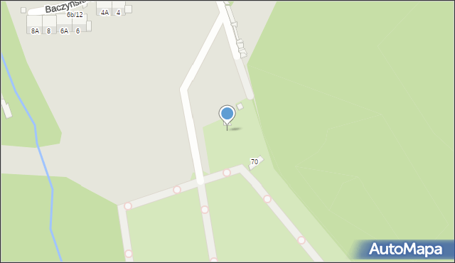 Zabrze, Niepokólczyckiego Franciszka, płk., 70, mapa Zabrza