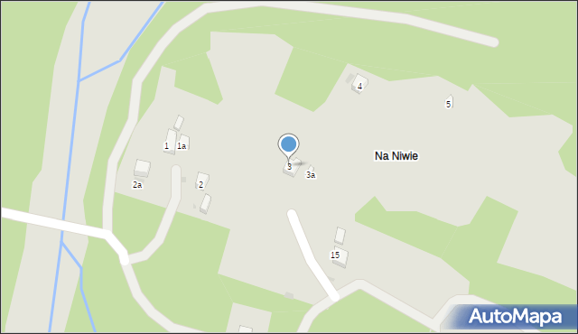 Żywiec, Niwy, 3, mapa Żywiec