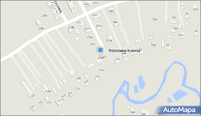 Biłgoraj, Nowakowskiego Stanisława, 101e, mapa Biłgoraj