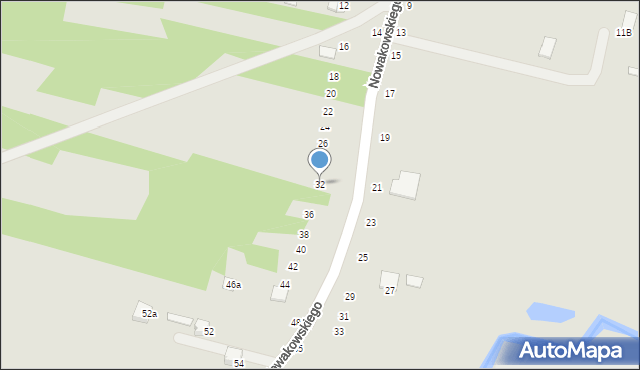 Biłgoraj, Nowakowskiego Stanisława, 32, mapa Biłgoraj