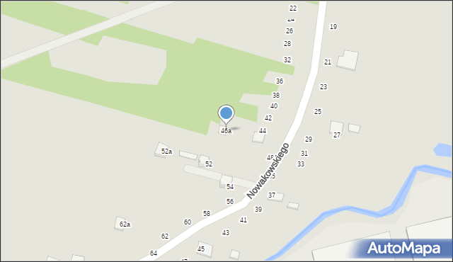 Biłgoraj, Nowakowskiego Stanisława, 46a, mapa Biłgoraj