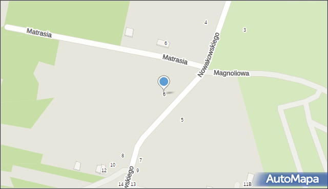 Biłgoraj, Nowakowskiego Stanisława, 6, mapa Biłgoraj