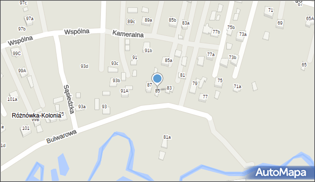 Biłgoraj, Nowakowskiego Stanisława, 85, mapa Biłgoraj