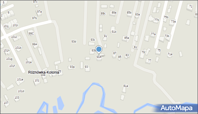 Biłgoraj, Nowakowskiego Stanisława, 91A, mapa Biłgoraj