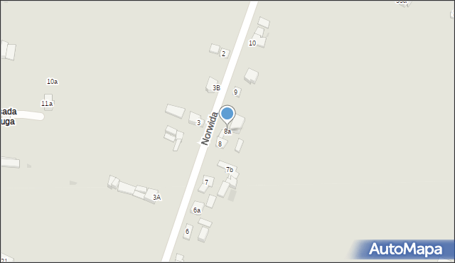 Bojanowo, Norwida Cypriana Kamila, 8a, mapa Bojanowo