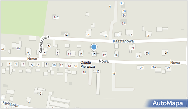 Bojanowo, Nowa, 15, mapa Bojanowo