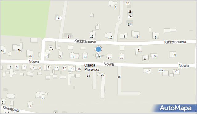 Bojanowo, Nowa, 15, mapa Bojanowo