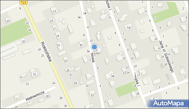 Bukowiec, Nowa, 8, mapa Bukowiec