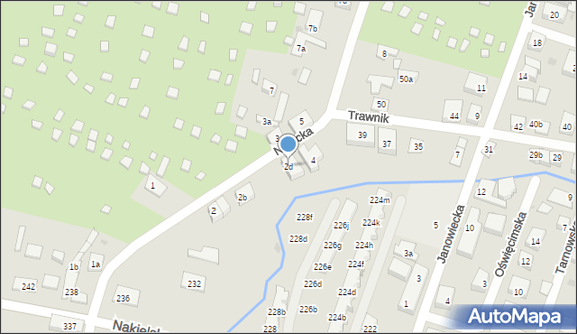 Bydgoszcz, Notecka, 2d, mapa Bydgoszczy