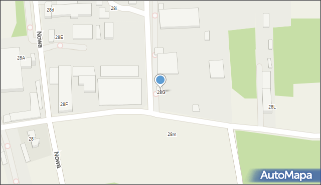 Czyżowice, Nowa, 28G, mapa Czyżowice