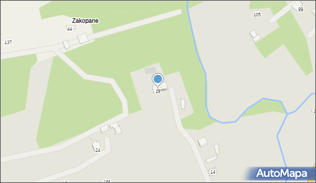 Dąbrowa Tarnowska, Nowa, 18, mapa Dąbrowa Tarnowska
