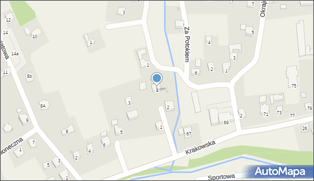 Gilowice, Nowodworska, 4, mapa Gilowice