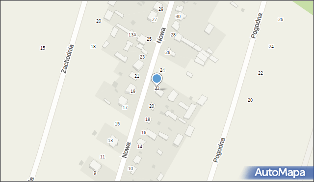 Gręzówka, Nowa Gręzówka, 11, mapa Gręzówka