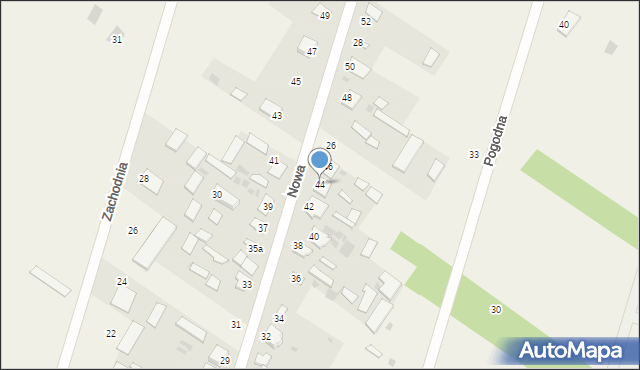 Gręzówka, Nowa Gręzówka, 25A, mapa Gręzówka