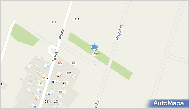 Gręzówka, Nowa Gręzówka, 57a, mapa Gręzówka