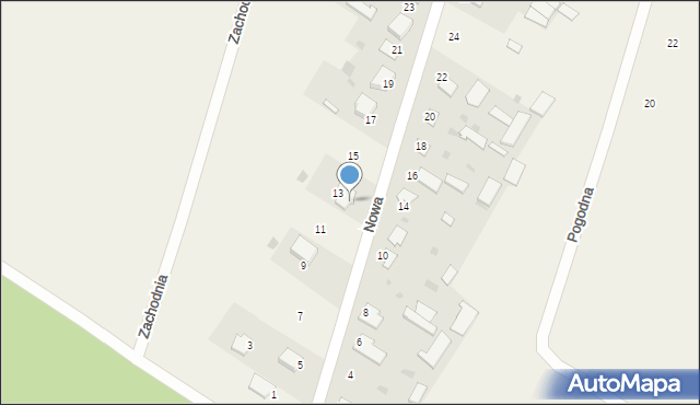 Gręzówka, Nowa Gręzówka, 7A, mapa Gręzówka