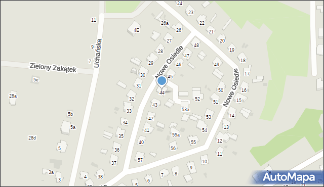 Hrubieszów, Nowe Osiedle, 44, mapa Hrubieszów