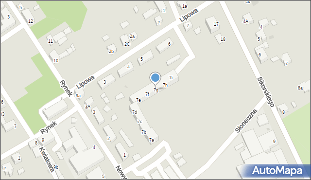 Jabłonowo Pomorskie, Nowy Rynek, 7g, mapa Jabłonowo Pomorskie