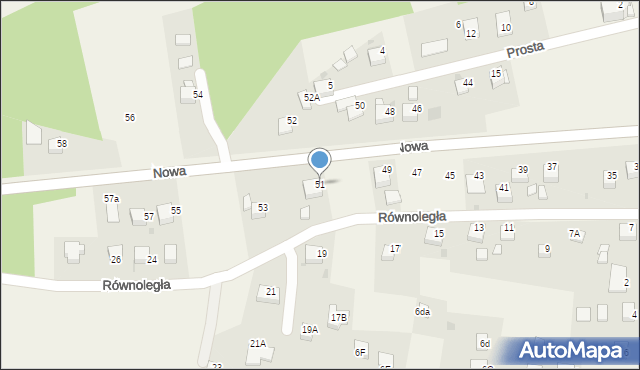 Jankowice, Nowa, 51, mapa Jankowice