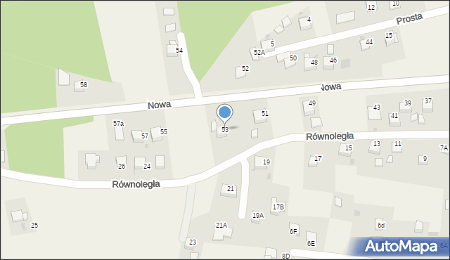 Jankowice, Nowa, 53, mapa Jankowice