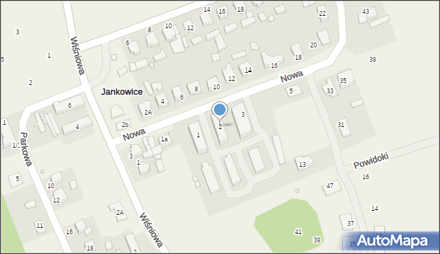Jankowice, Nowa, 2, mapa Jankowice