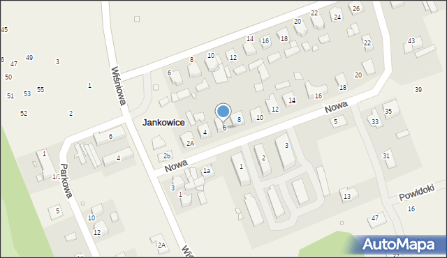 Jankowice, Nowa, 6, mapa Jankowice
