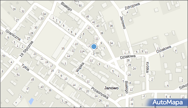 Janowo, Nowy Rynek, 2, mapa Janowo