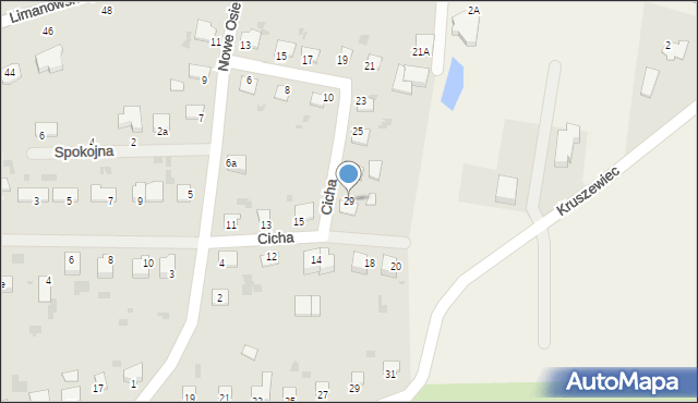 Kętrzyn, Nowe Osiedle, 29, mapa Kętrzyn