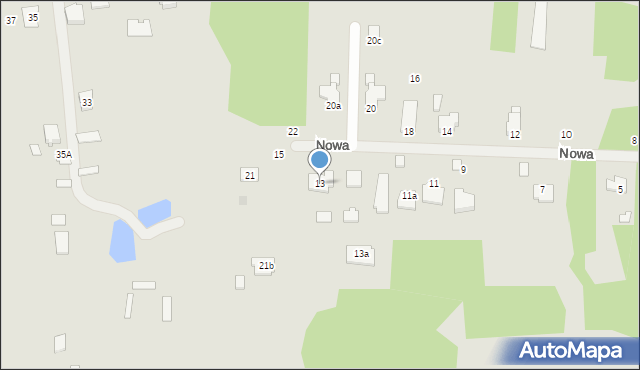 Kolbuszowa, Nowa, 13, mapa Kolbuszowa