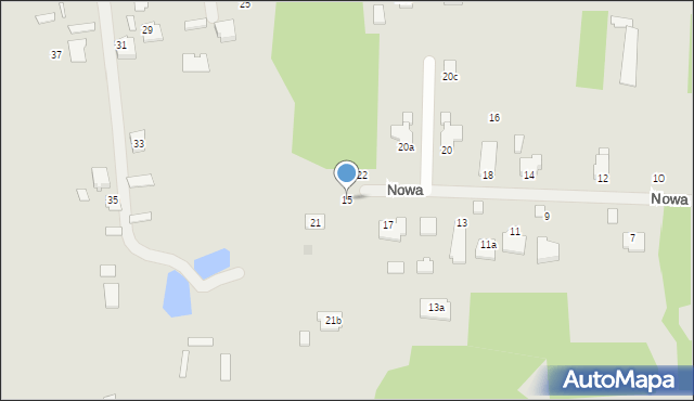 Kolbuszowa, Nowa, 15, mapa Kolbuszowa