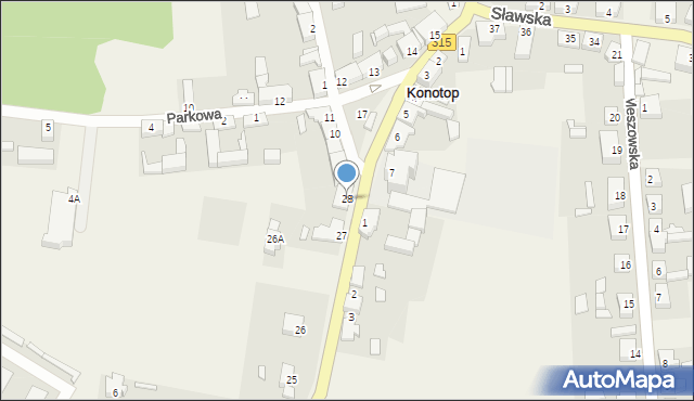 Konotop, Nowosolska, 28, mapa Konotop