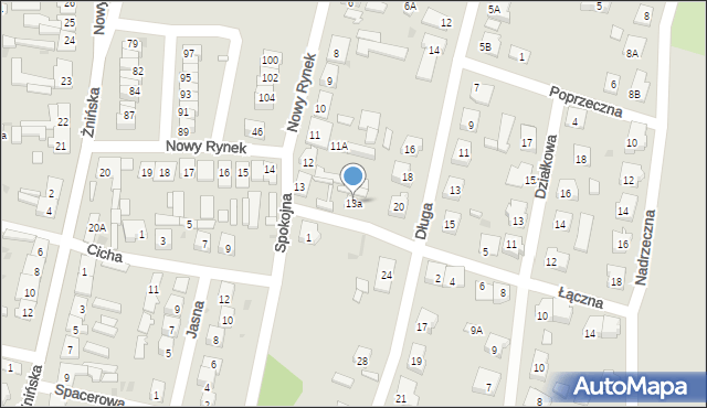 Łabiszyn, Nowy Rynek, 13a, mapa Łabiszyn