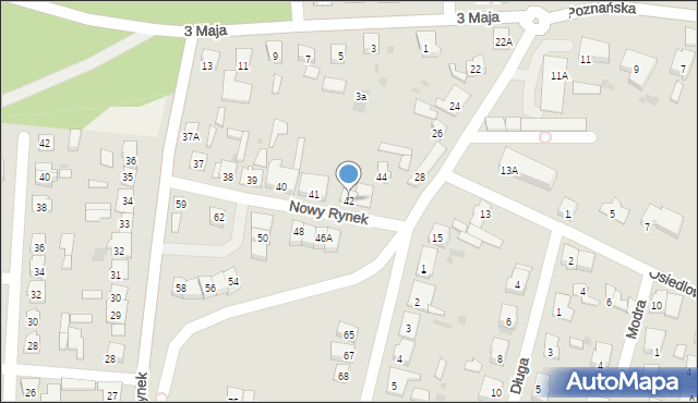 Łabiszyn, Nowy Rynek, 42, mapa Łabiszyn