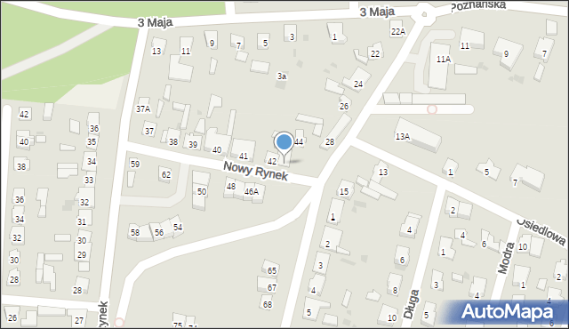 Łabiszyn, Nowy Rynek, 43, mapa Łabiszyn