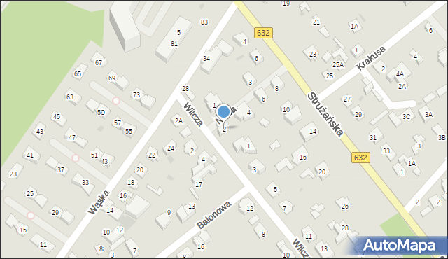 Legionowo, Nowa, 2, mapa Legionowo