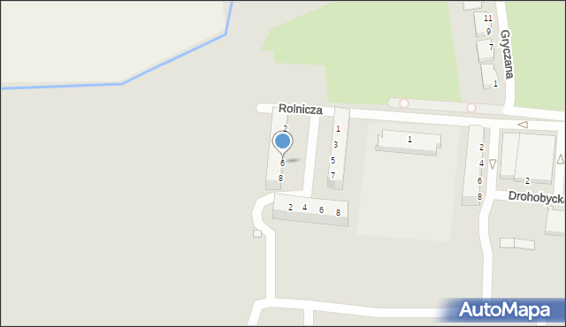 Legnica, Nowogródzka, 6, mapa Legnicy