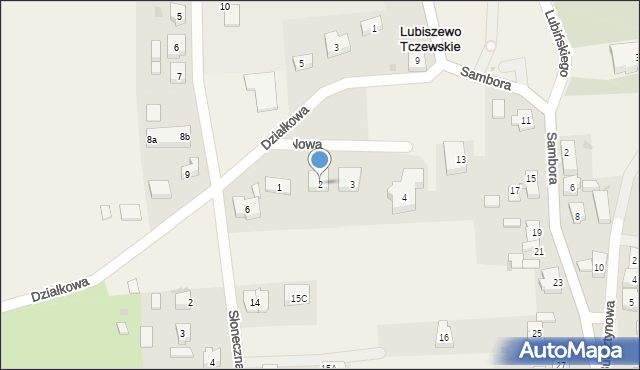 Lubiszewo Tczewskie, Nowa, 2, mapa Lubiszewo Tczewskie
