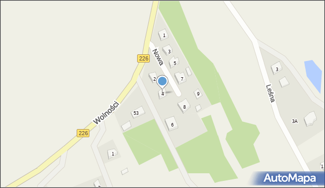 Mierzeszyn, Nowa, 4, mapa Mierzeszyn