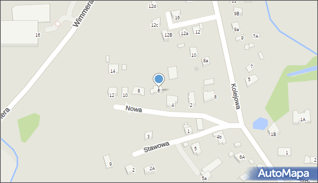 Niepołomice, Nowa, 6, mapa Niepołomice