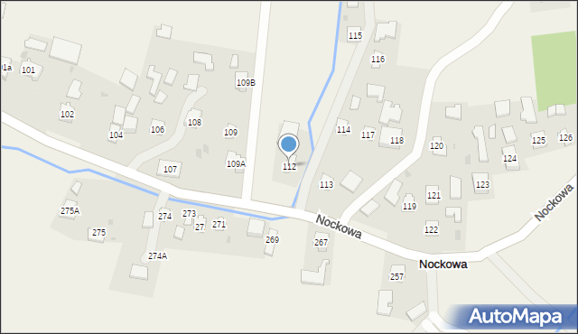 Nockowa, Nockowa, 112, mapa Nockowa