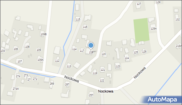 Nockowa, Nockowa, 118, mapa Nockowa
