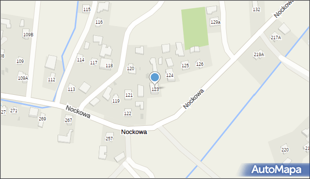 Nockowa, Nockowa, 123, mapa Nockowa