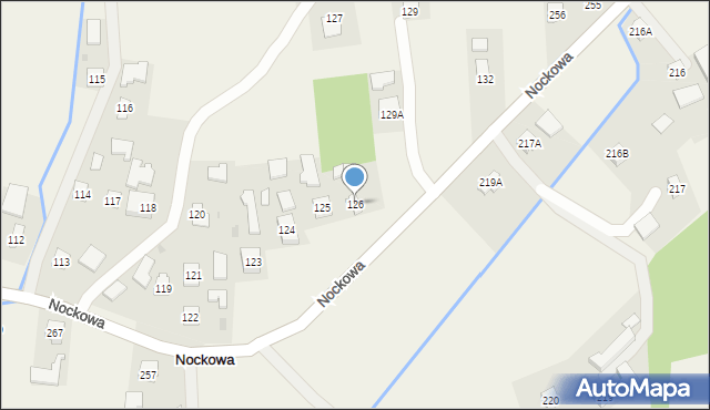 Nockowa, Nockowa, 126, mapa Nockowa