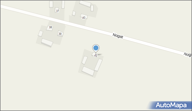 Nogat, Nogat, 41, mapa Nogat