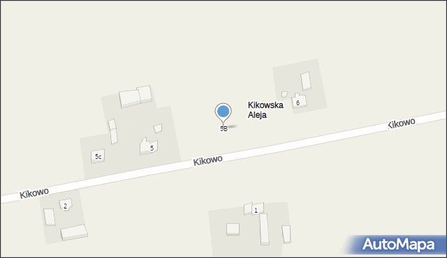 Nojewo, Nojewo, 5B, mapa Nojewo