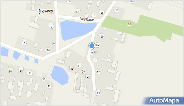 Nojszew, Nojszew, 20, mapa Nojszew