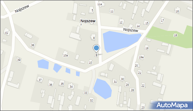 Nojszew, Nojszew, 9, mapa Nojszew